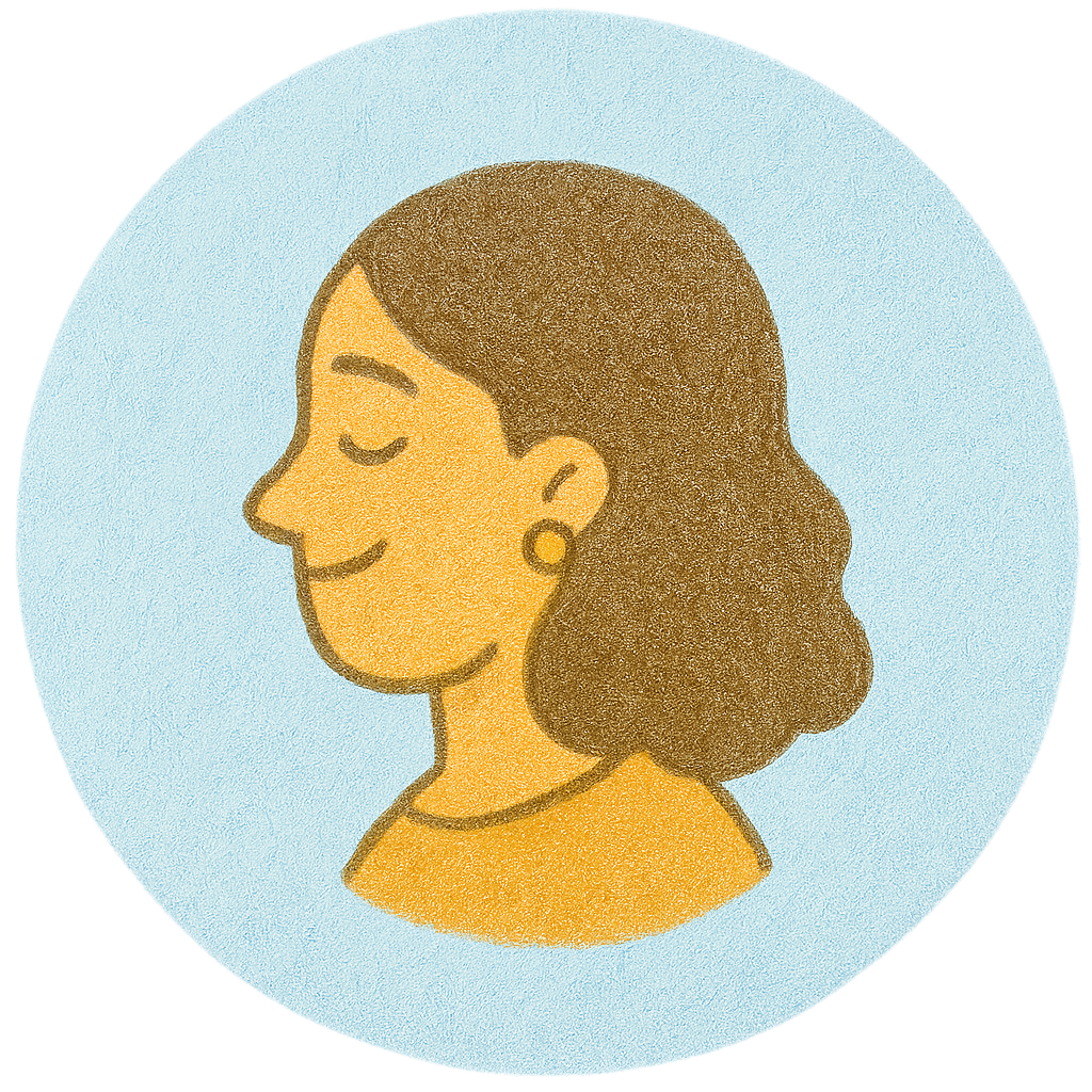 Woman smiling icon